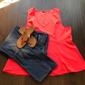 Plus Peplum Top